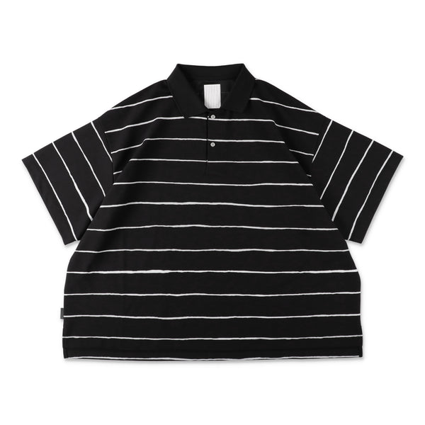 S.F.C SIDE STRIPE BIG POLO Black【SFCSS26CS17】(N)