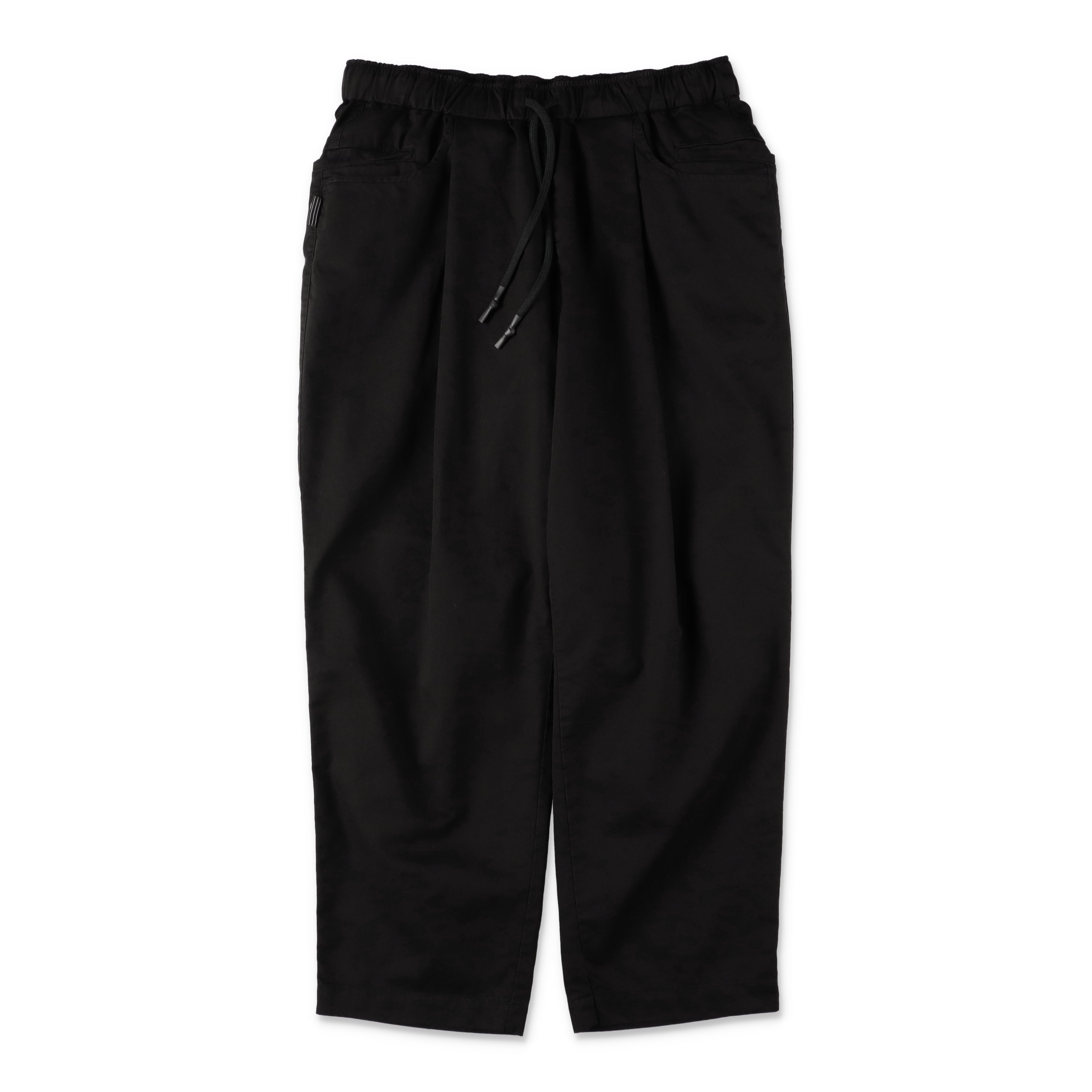 S.F.C WIDE TAPERED EASY PANTS - Black – STUDY SHOWROOM STORE