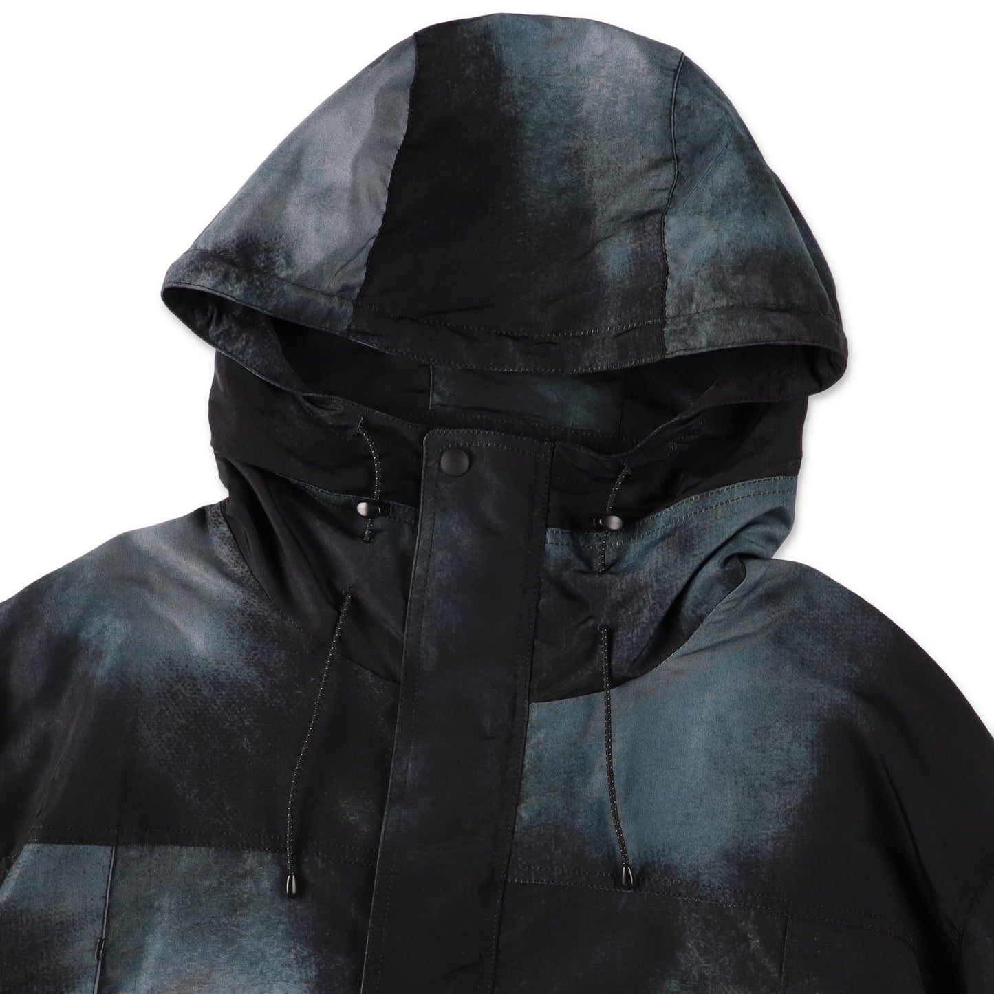 S.F.C OG TIEDYE NYLON PULL OVER JACKET Black Tiedye【SFCSS26J03】(N)