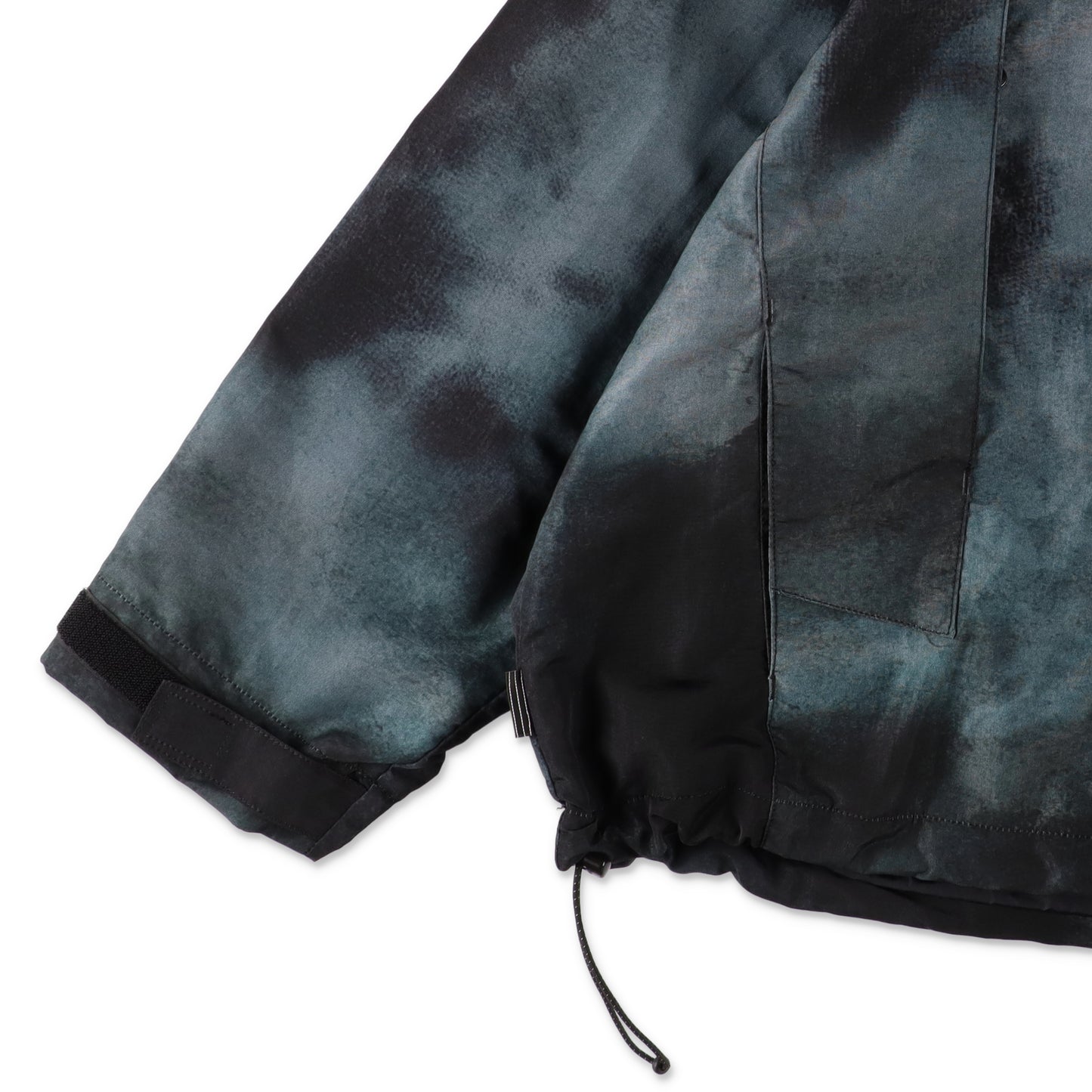 S.F.C OG TIEDYE NYLON PULL OVER JACKET Black Tiedye【SFCSS26J03】(N)
