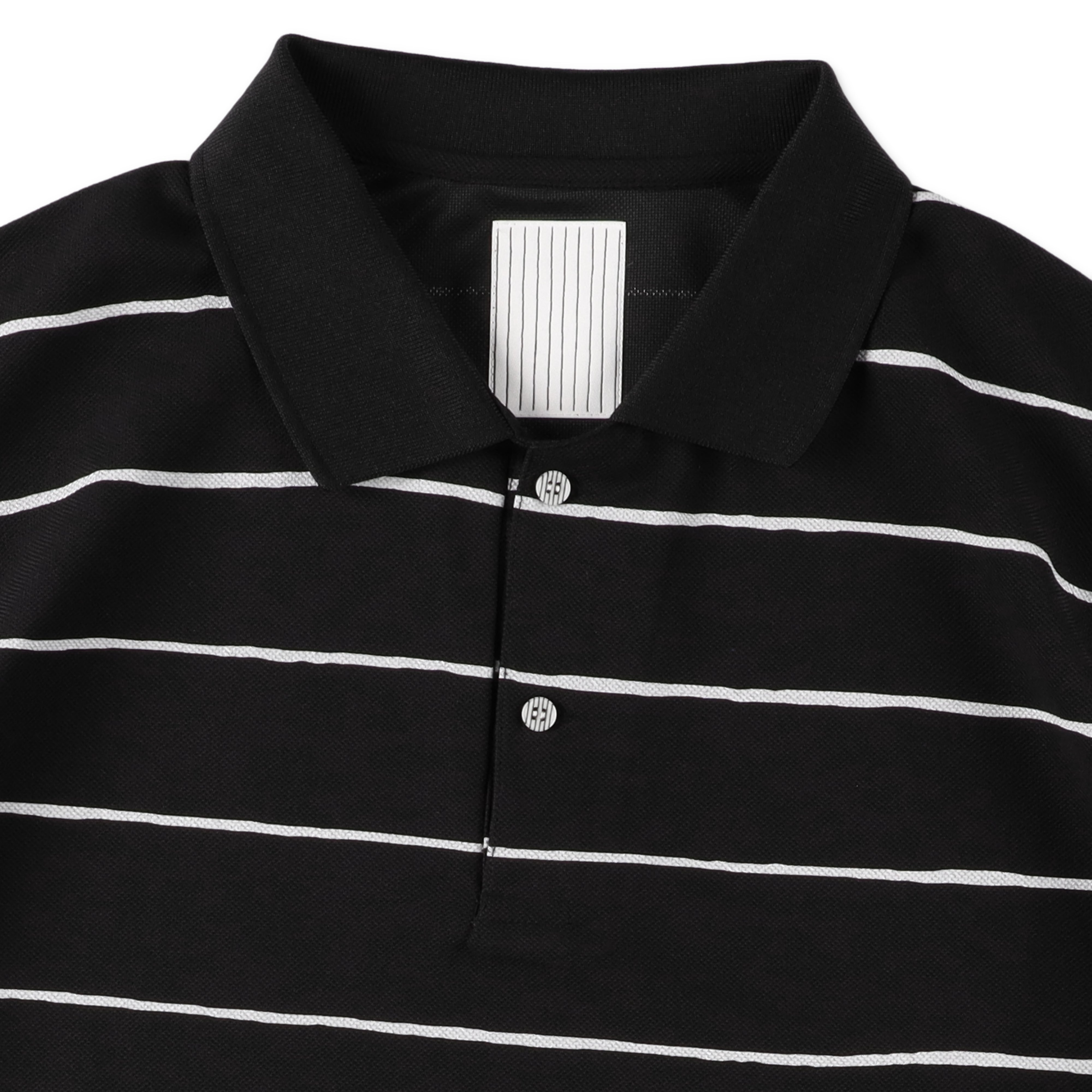 S.F.C SIDE STRIPE BIG POLO - Black – STUDY SHOWROOM STORE