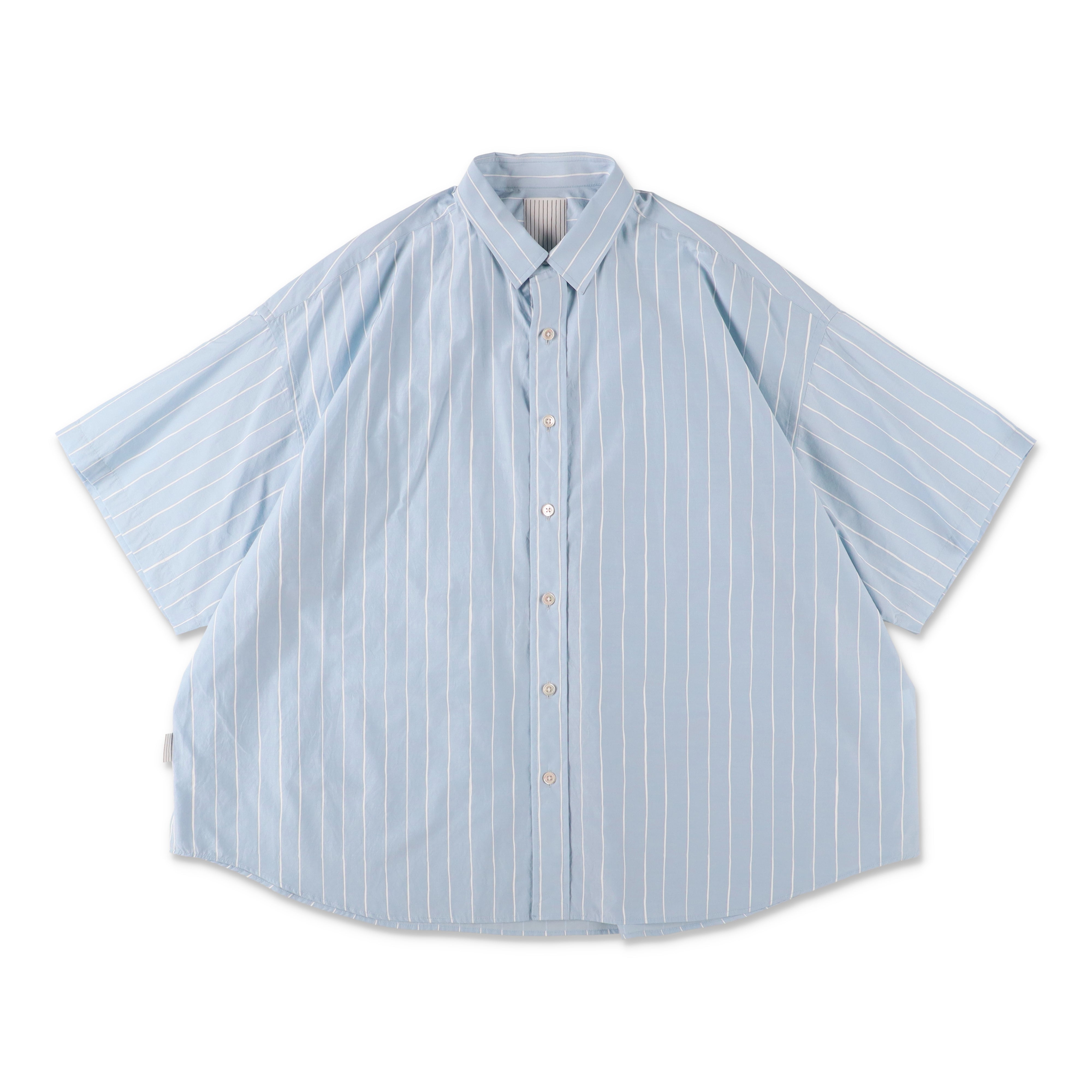 S.F.C C/N STRIPE SS SHIRT - Sax – STUDY SHOWROOM STORE