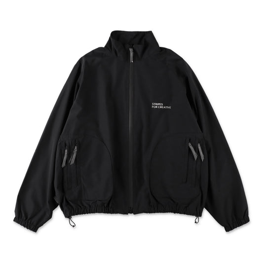 S.F.C ZIP NYLON SPORTY JACKET Black【SFCSS26J04】(N)