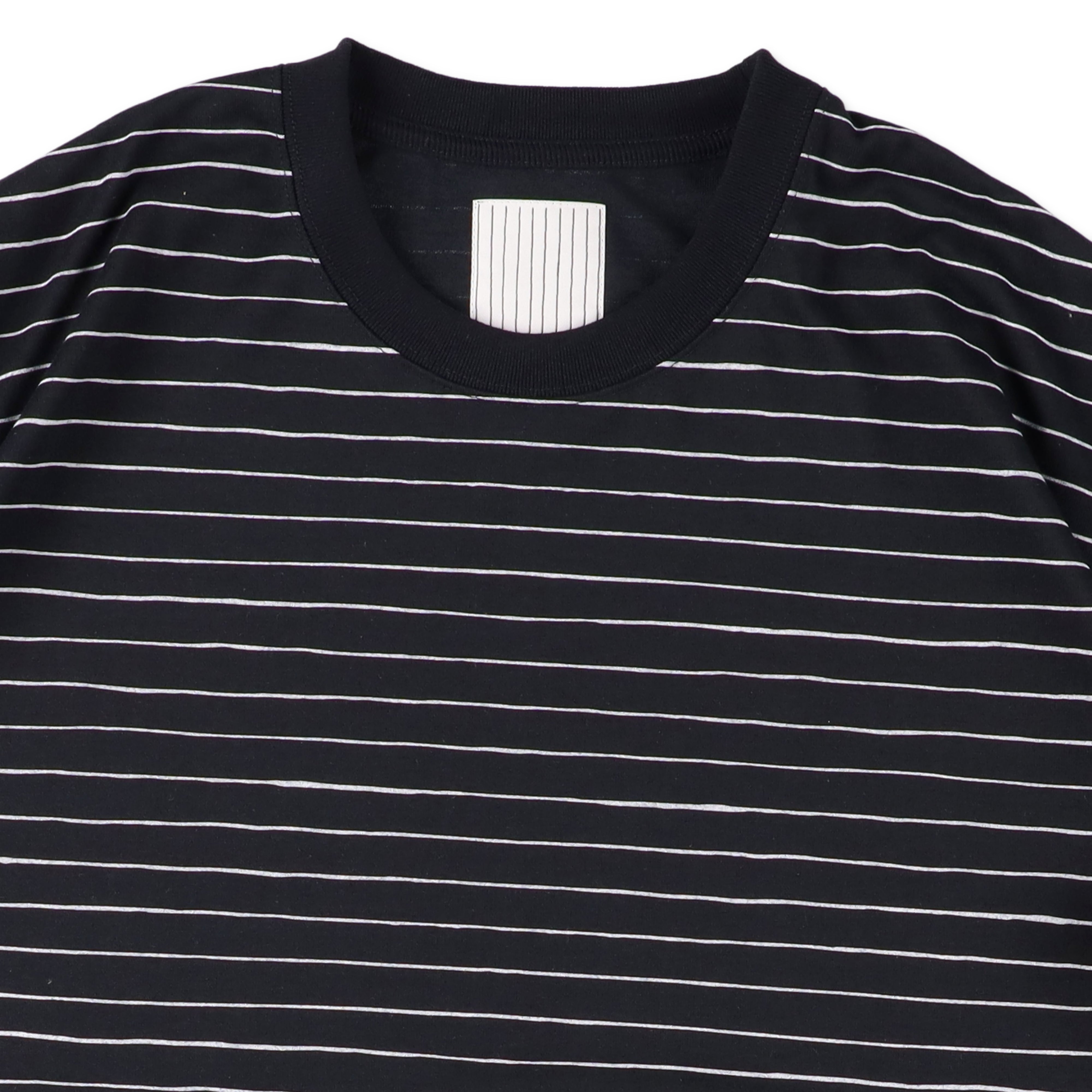 S.F.C SUPER BIG SIDE STRIPE TECH SS TEE - Navy – STUDY SHOWROOM STORE