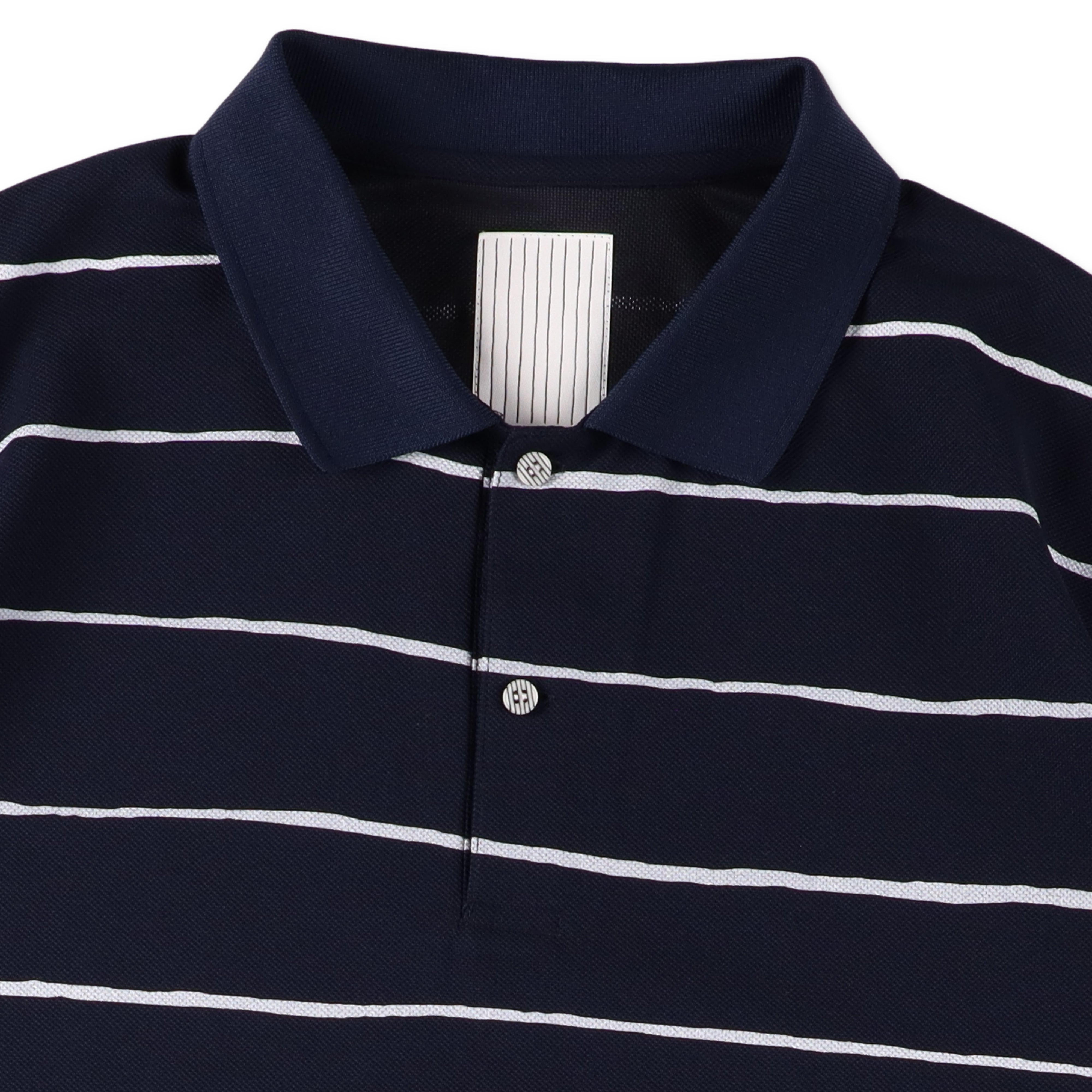 S.F.C SIDE STRIPE BIG POLO - Navy – STUDY SHOWROOM STORE