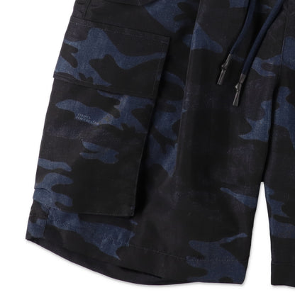 S.F.C  CAMO BAGGY CARGO SHORTS Navy Camo【SFCSS26P08】(N)