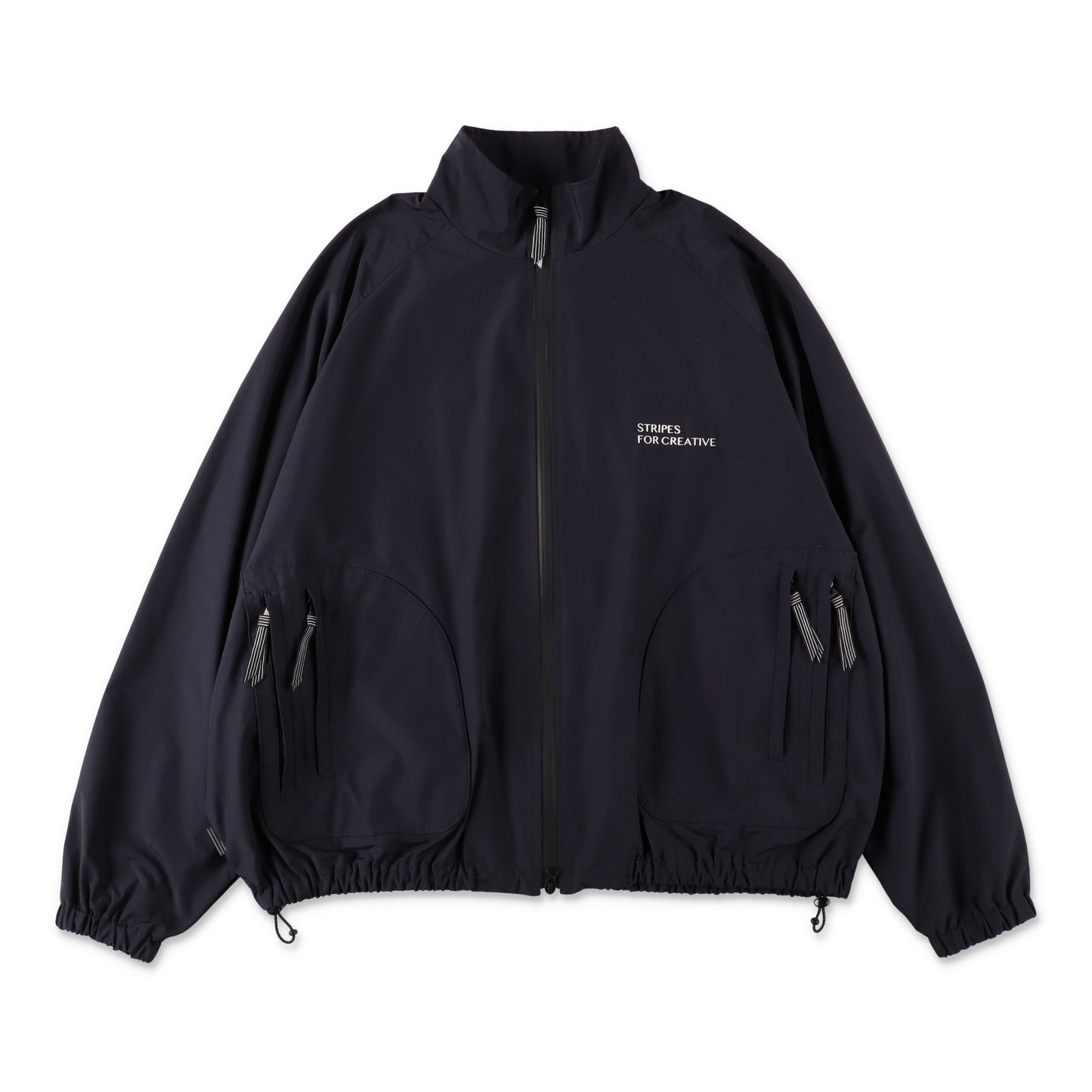 S.F.C ZIP NYLON SPORTY JACKET Navy【SFCSS26J04】(N)