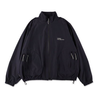 S.F.C ZIP NYLON SPORTY JACKET Navy【SFCSS26J04】(N)