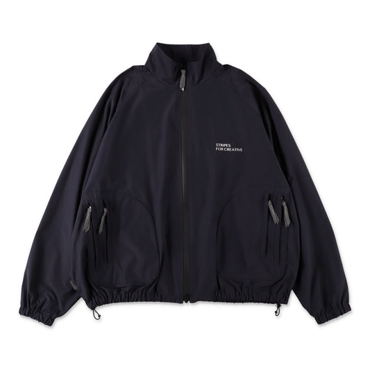 S.F.C ZIP NYLON SPORTY JACKET Navy【SFCSS26J04】(N)