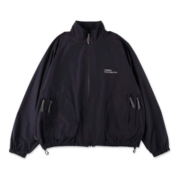 S.F.C ZIP NYLON SPORTY JACKET Navy【SFCSS26J04】(N)