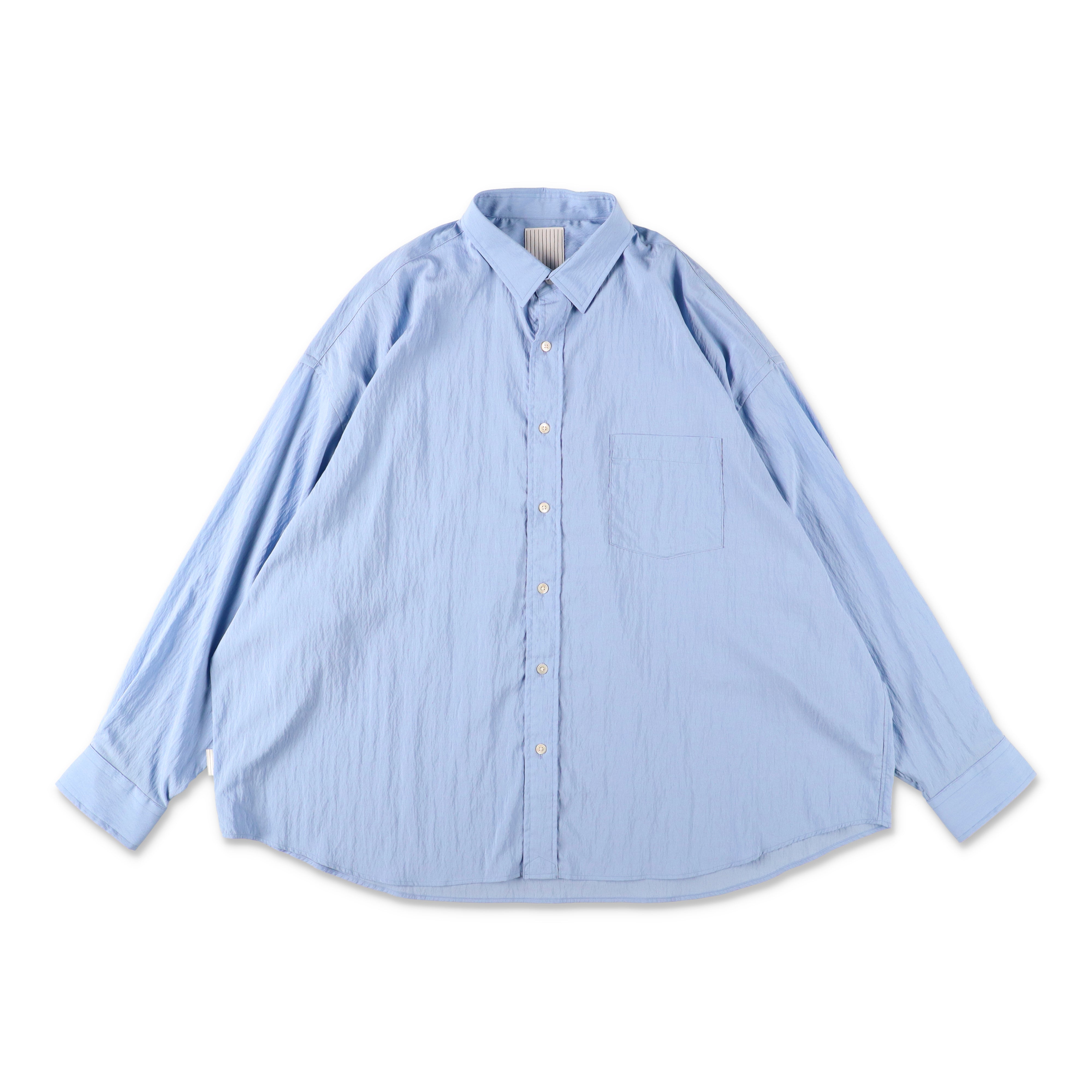 S.F.C R/N SHIRT - Sax – STUDY SHOWROOM STORE