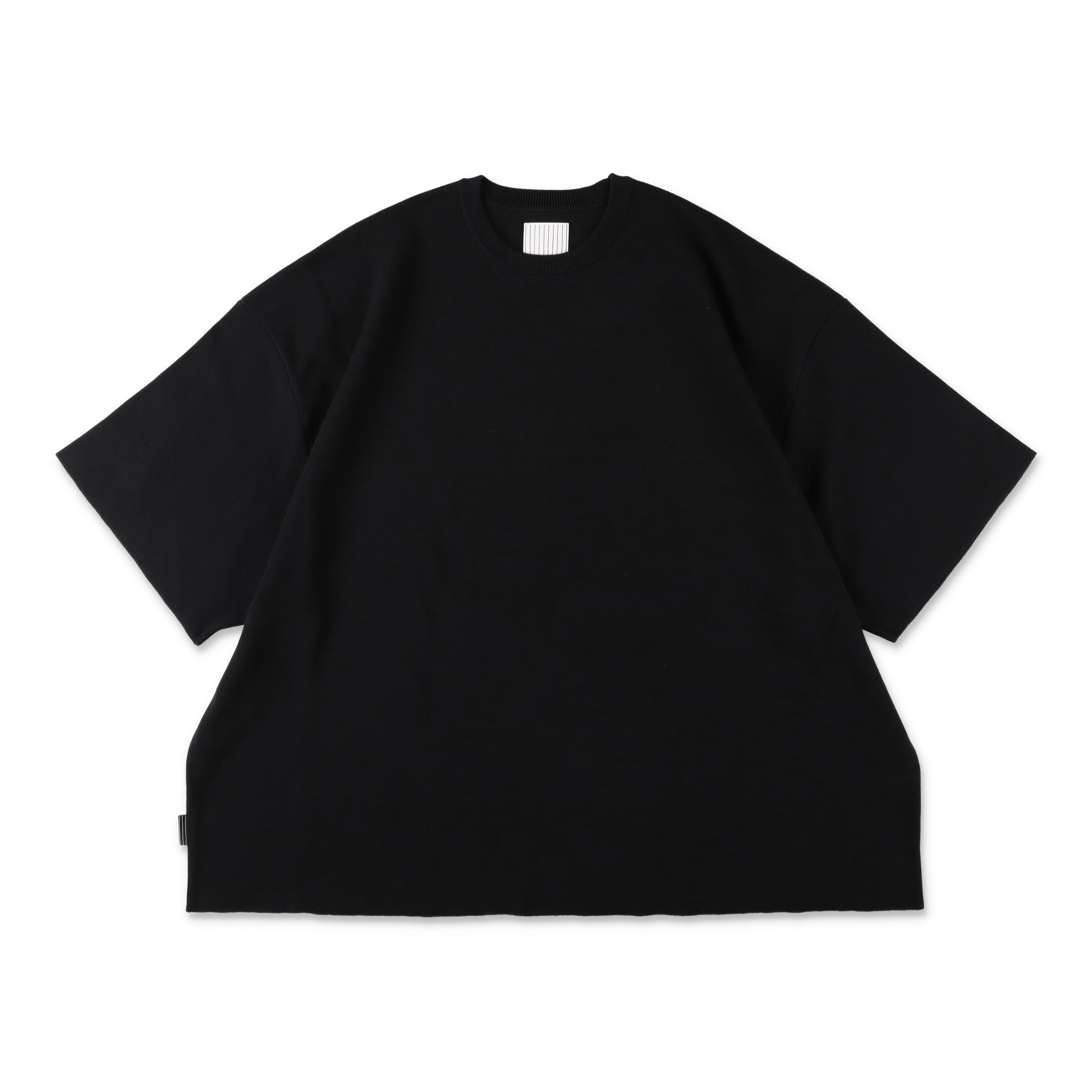 S.F.C SUPER BIG SS COTTON KNIT TEE - Black – STUDY SHOWROOM STORE