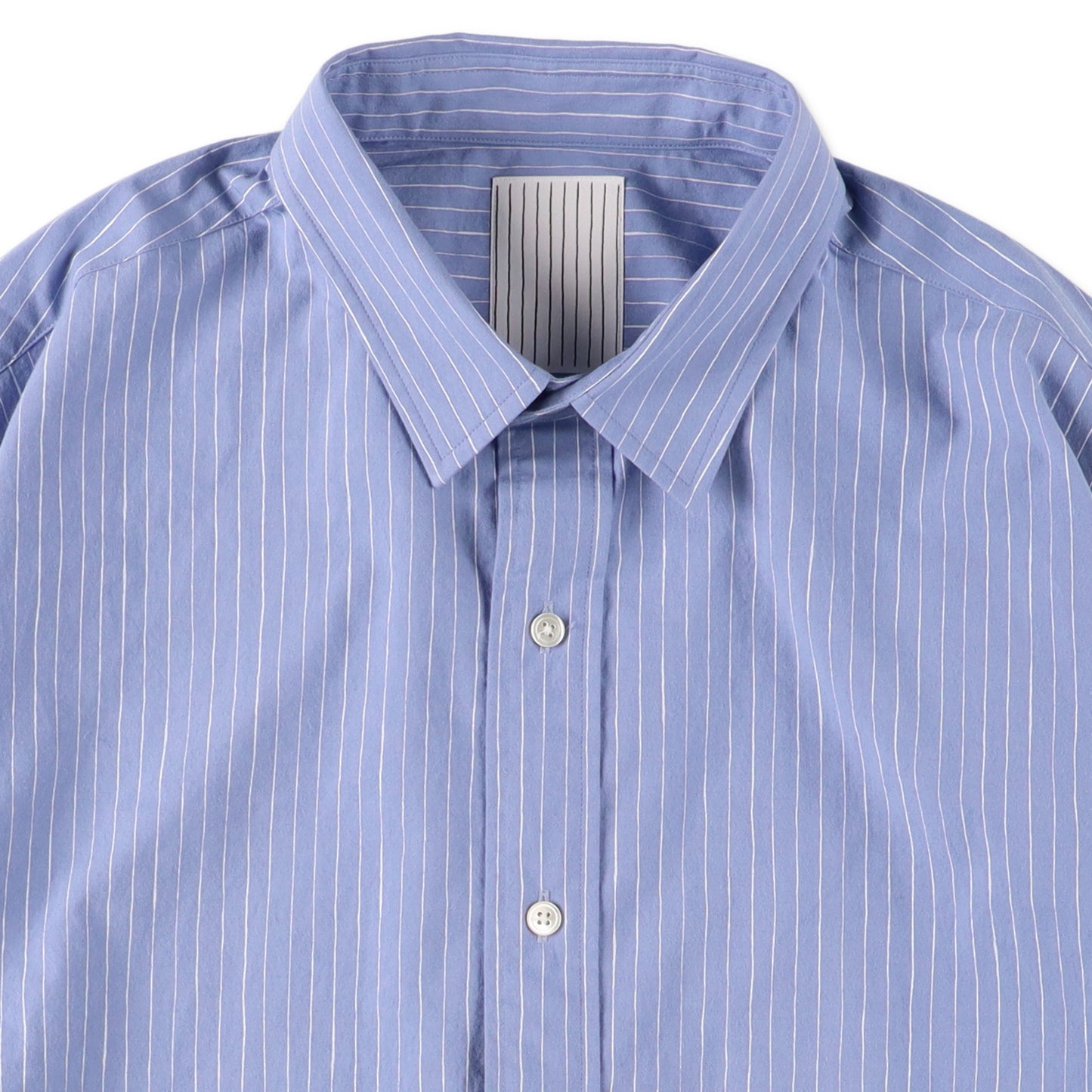 S.F.C Cotton Stripe Slit Shirt Sax【SFCSS26S03】(N)