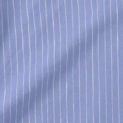 S.F.C Cotton Stripe Slit Shirt Sax【SFCSS26S03】(N)