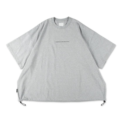 S.F.C SUPER BIG SS TEE w/ DRAWSTRINGS Grey M【SFCSS26CS15】(N)