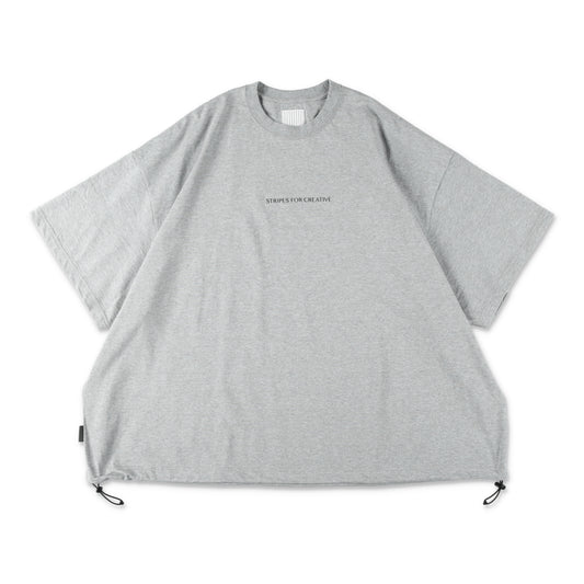 S.F.C SUPER BIG SS TEE w/ DRAWSTRINGS Grey M【SFCSS26CS15】(N)