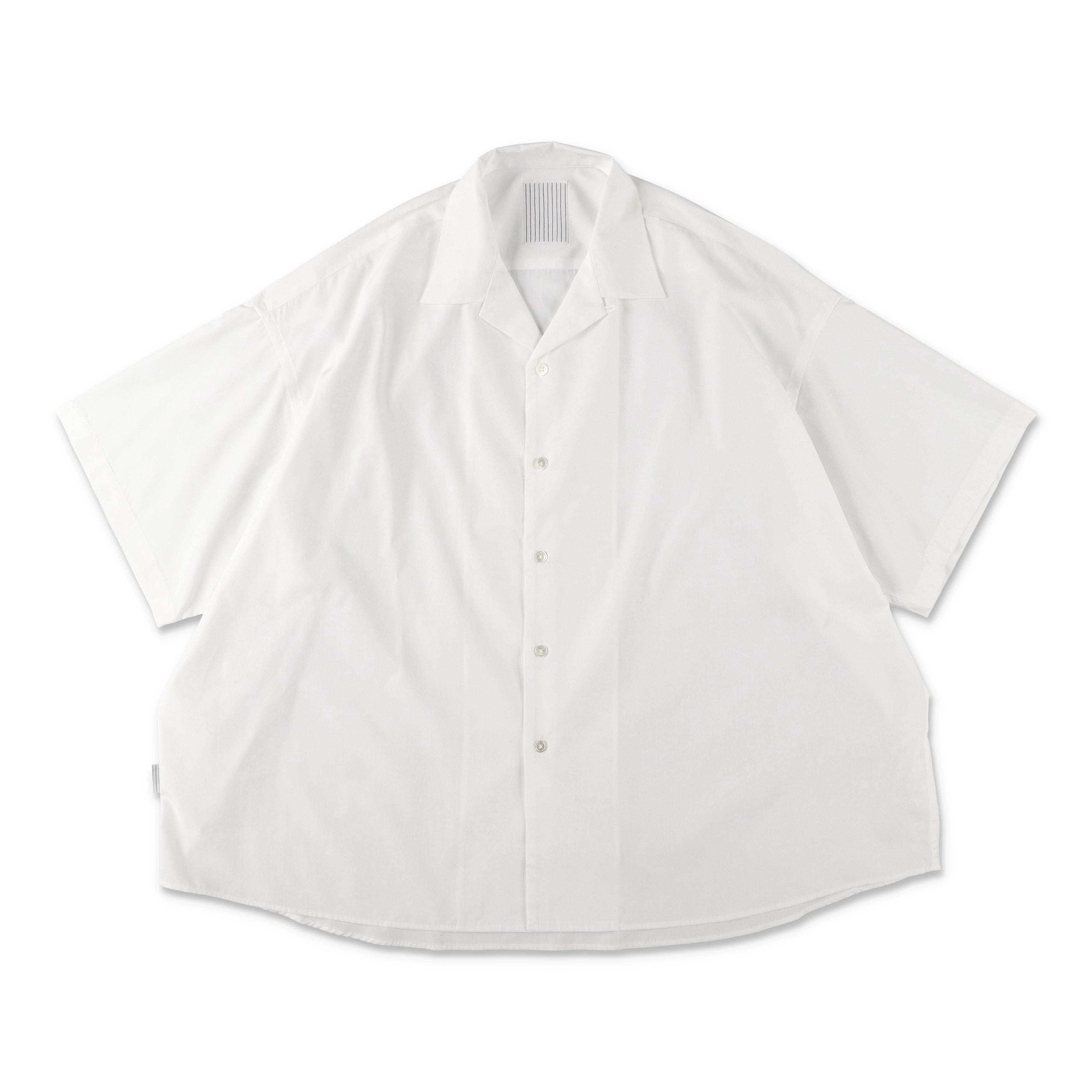 シャツ/ブラウス(半袖/袖なし) OPEN COLLAR LACE SHIRT SITRY（シトリー） シャツ Drape Open Collar Shirt/ドレープ オープン