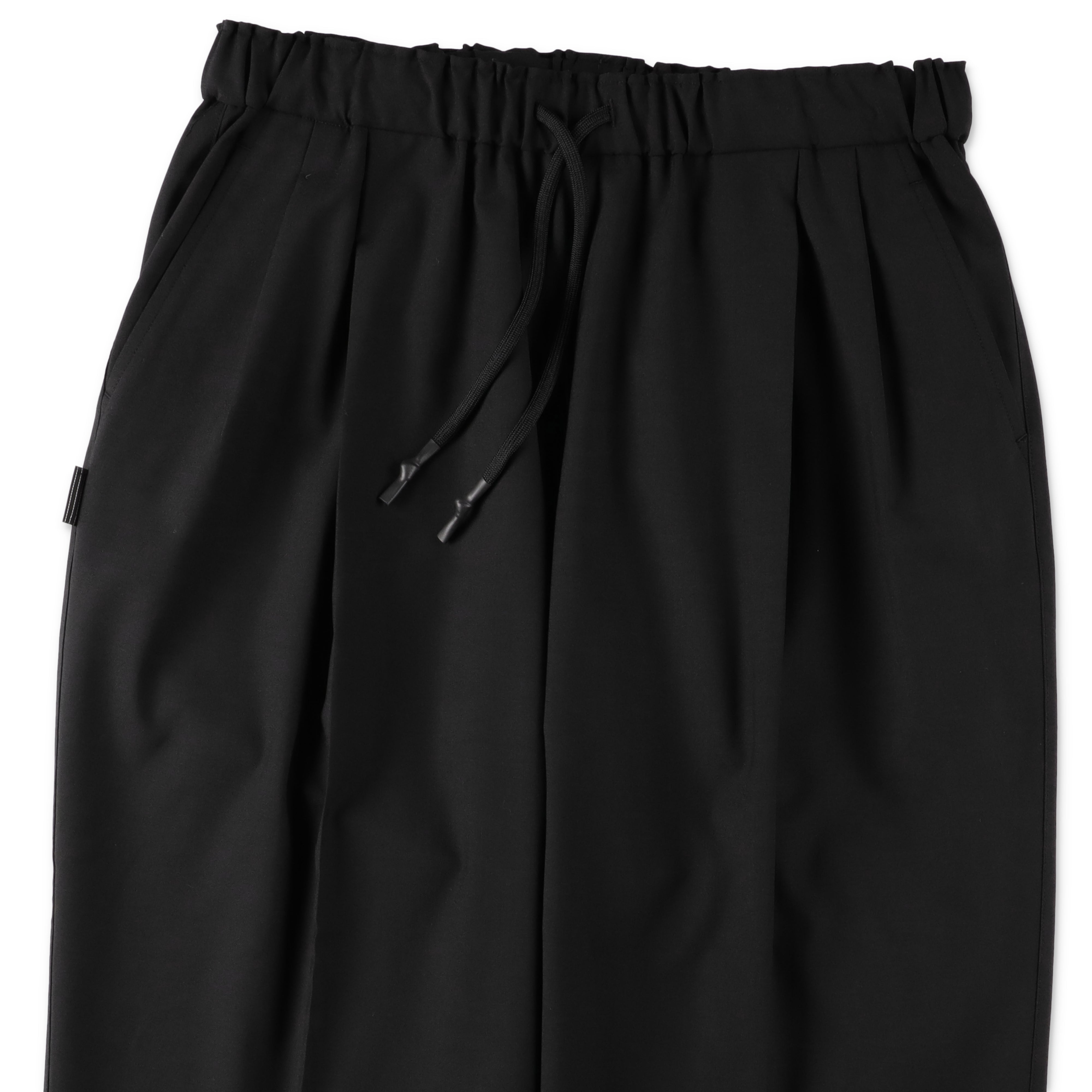 S.F.C TWO TUCK S WOOL PANTS - Black – STUDY SHOWROOM STORE