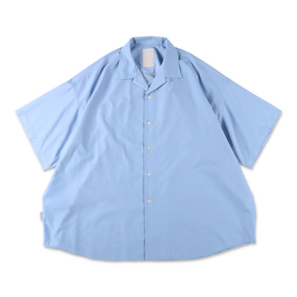S.F.C P/C OPEN COLLAR SS SHIRT Sax【SFCSS26S06】(N)