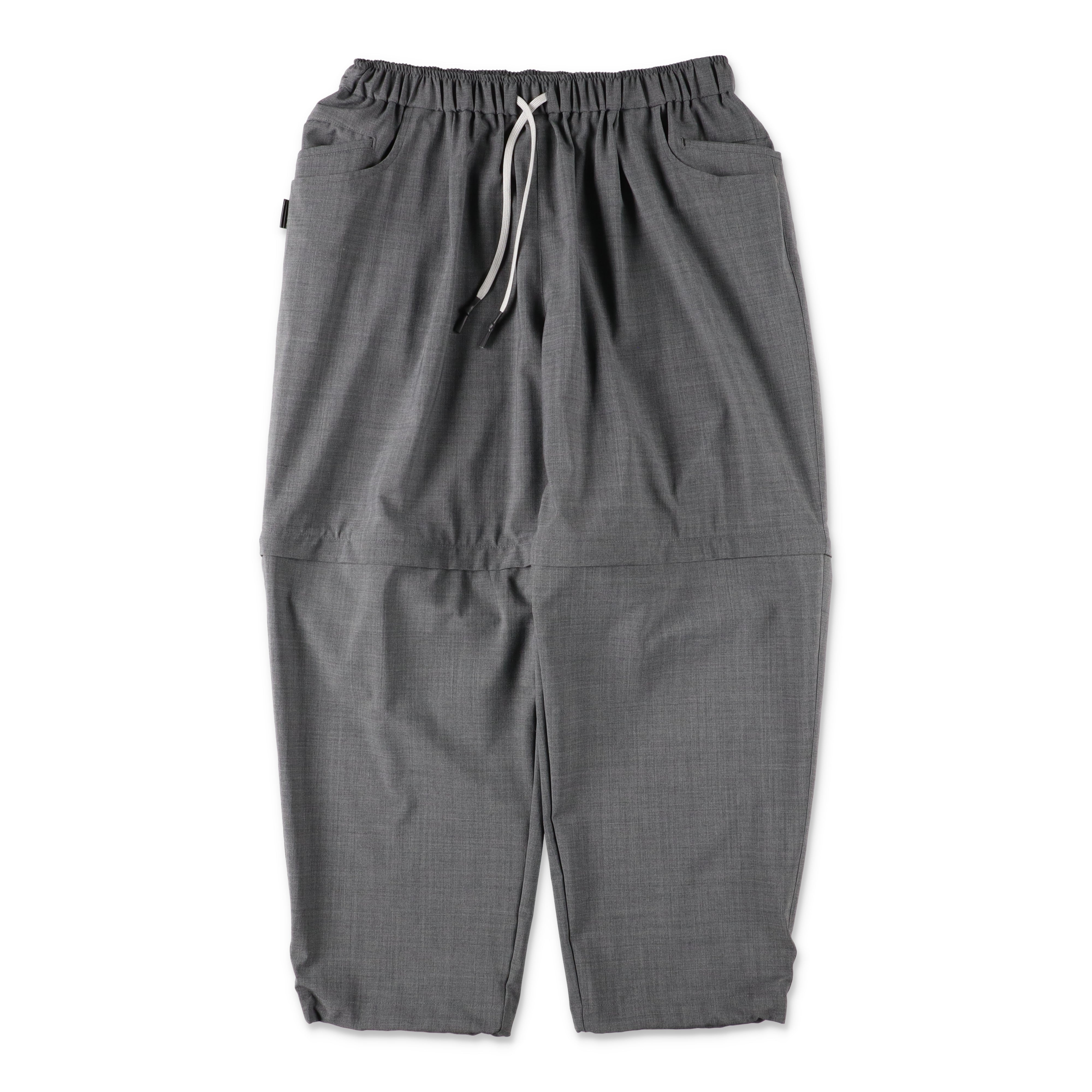 Dead Threads L SEA080 CF 未使用 FaB S.F.C DETACHABLE S WOOL PANTS- Charcoal – STUDY SHOWROOM STORE
