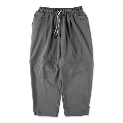 S.F.C DETACHABLE S WOOL PANTS Charcoal【SFCSS26P02】(N)