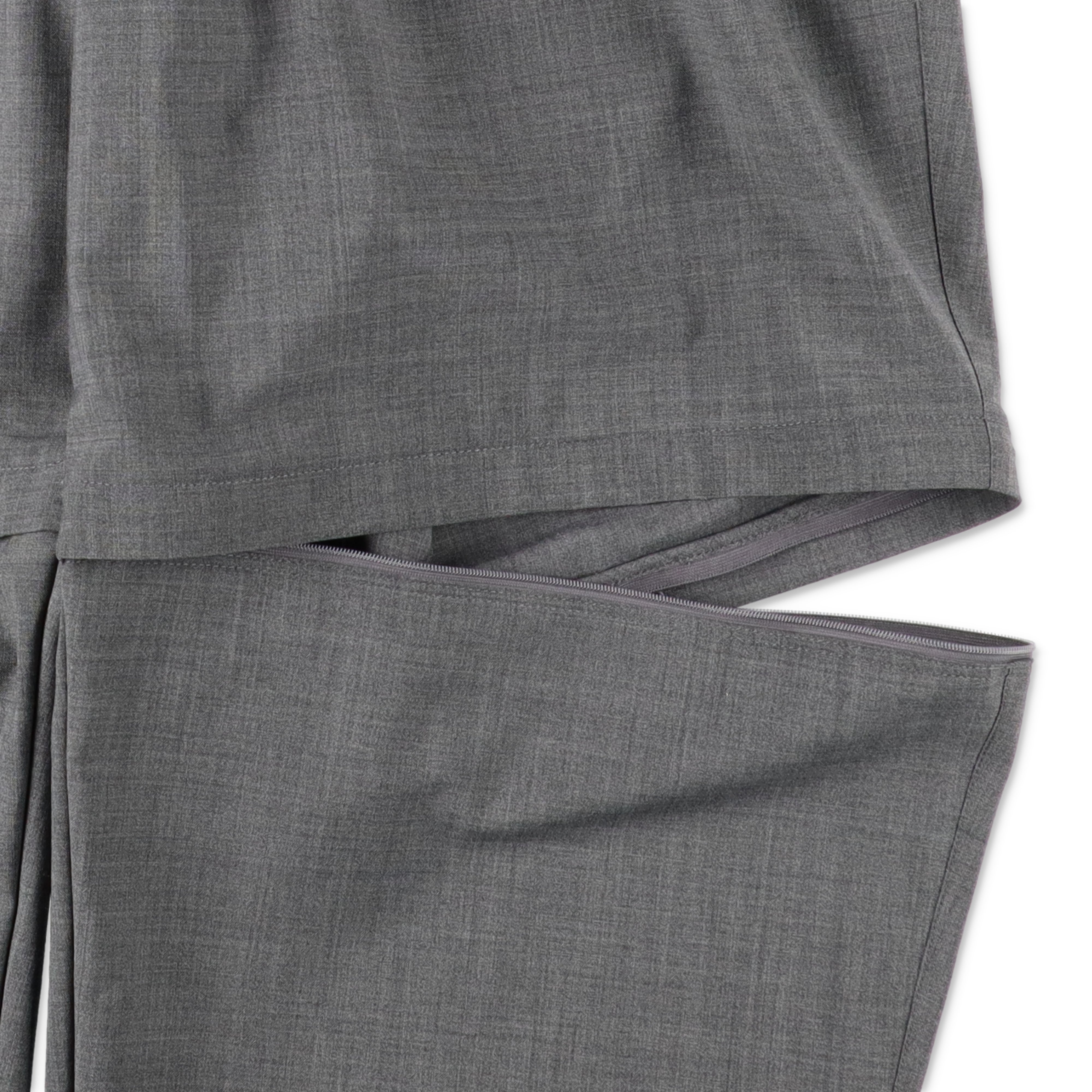 S.F.C DETACHABLE S WOOL PANTS- Charcoal – STUDY SHOWROOM STORE