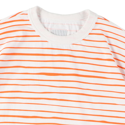 S.F.C SUPER BIG 90’S SIDE STRIPE SS TEE White-Orange【SFCSS26CS05】(N)