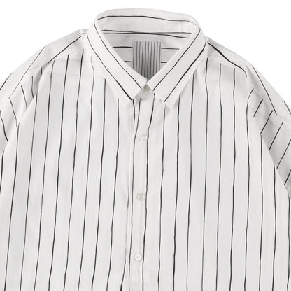 S.F.C P/C STRIPE PULL OVER SHIRT White【SFCSS26S04】(N)