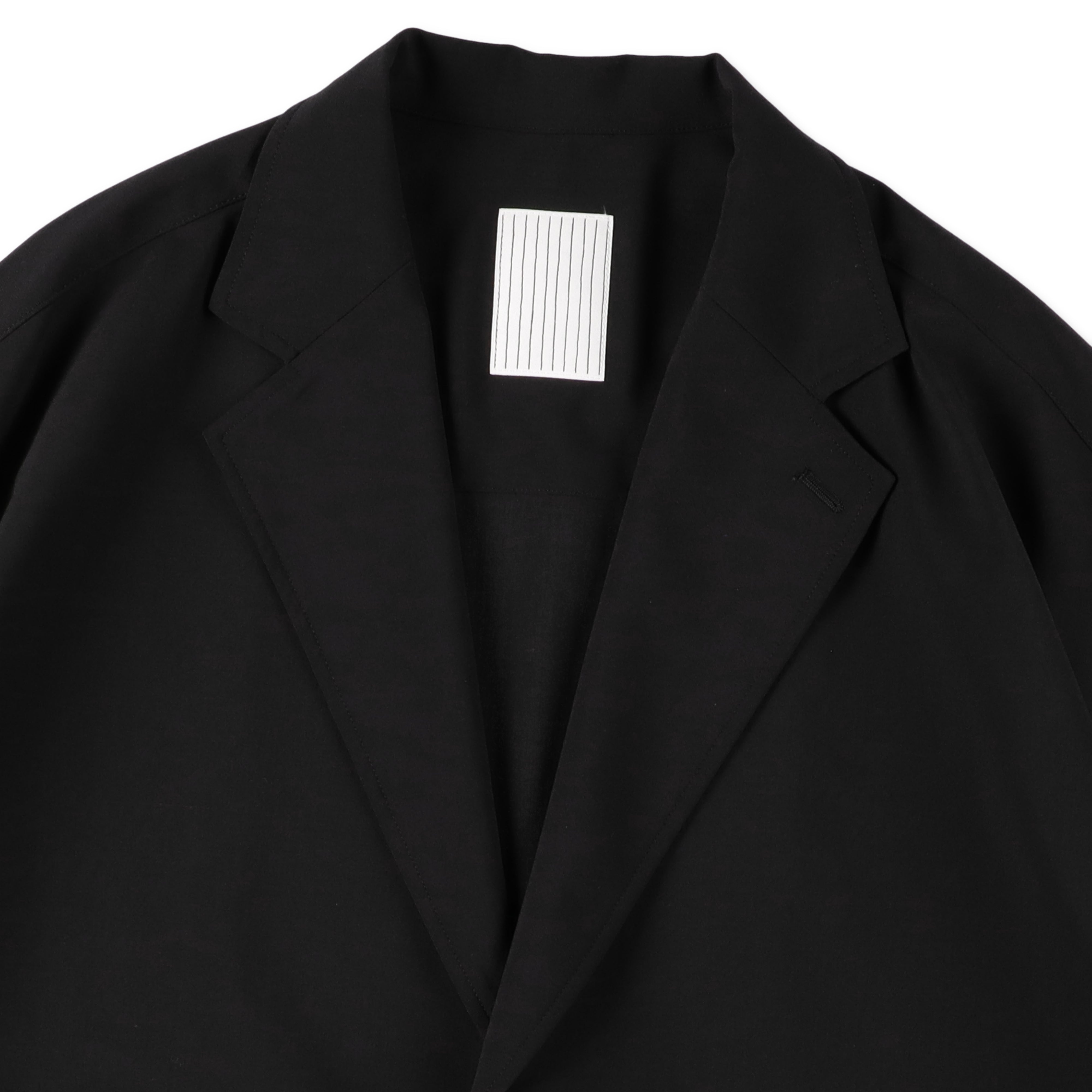 S.F.C TAILORED SHIRT JACKET- Black – STUDY SHOWROOM STORE