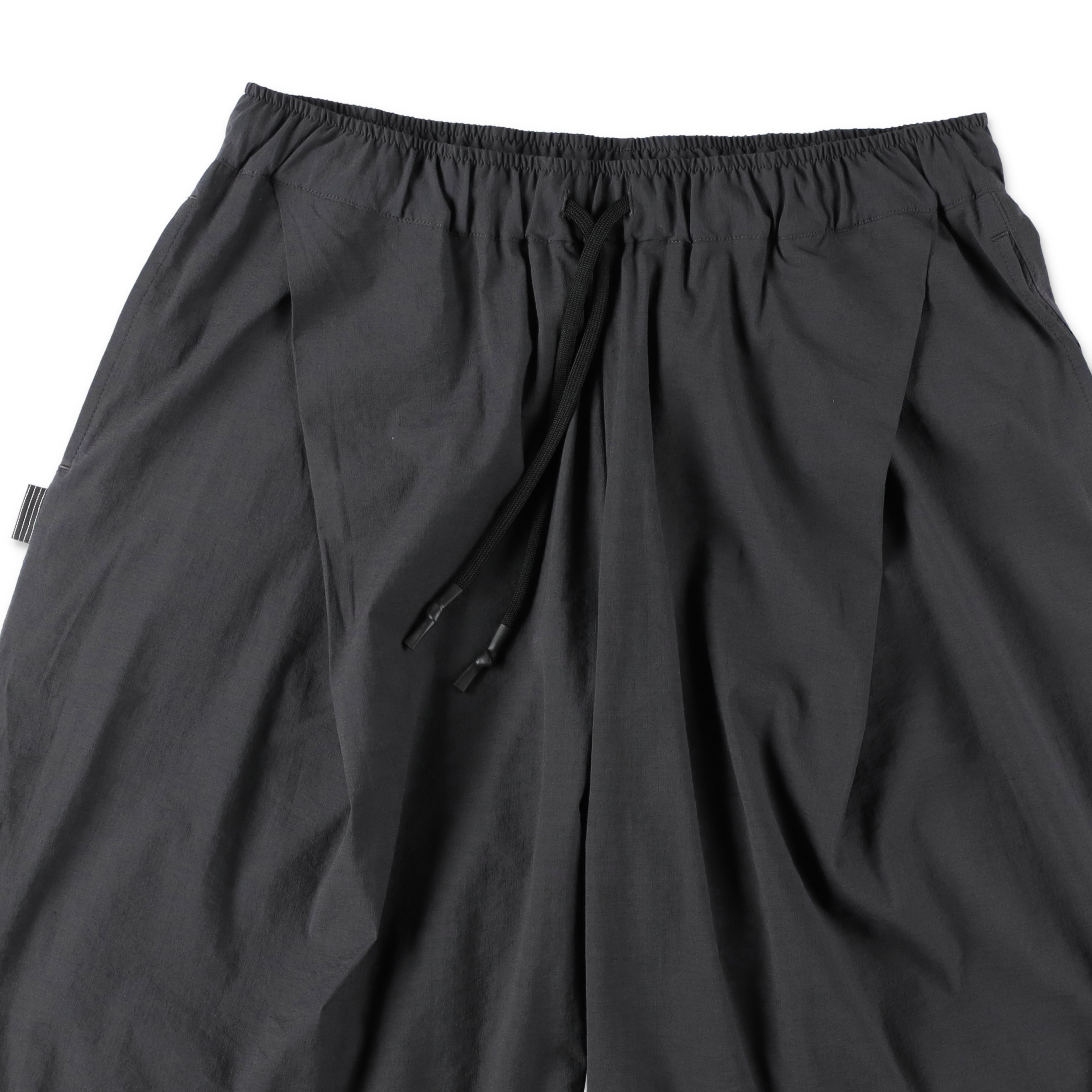 S.F.C NYLON BAGGY LONG SHORTS - Charcoal – STUDY SHOWROOM STORE