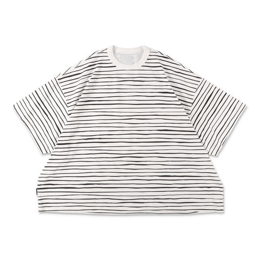 S.F.C SUPER BIG 90’S SIDE STRIPE SS TEE White-Black【SFCSS26CS05】(N)