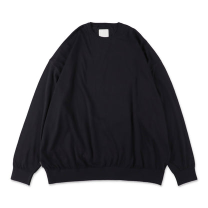 S.F.C Big LS Cotton Knit Tee Navy【SFCSS26KN02】(N)