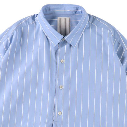 S.F.C P/C STRIPE PULL OVER SHIRT Sax【SFCSS26S04】(N)
