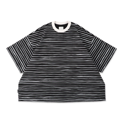 S.F.C SUPER BIG 90’S SIDE STRIPE SS TEE Black-White【SFCSS26CS05】(N)