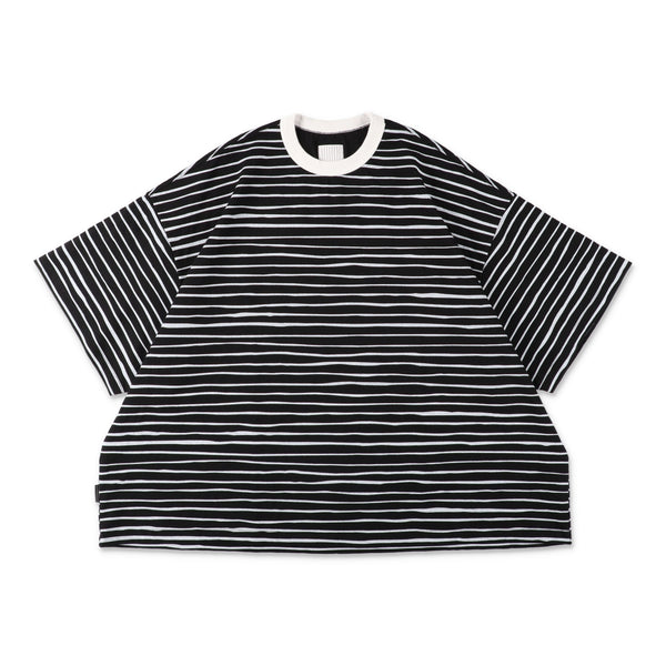 S.F.C SUPER BIG 90’S SIDE STRIPE SS TEE Black-White【SFCSS26CS05】(N)