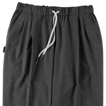 S.F.C  TWO TUCK S WOOL PANTS Charcoal【SFCSS26P06】(N)
