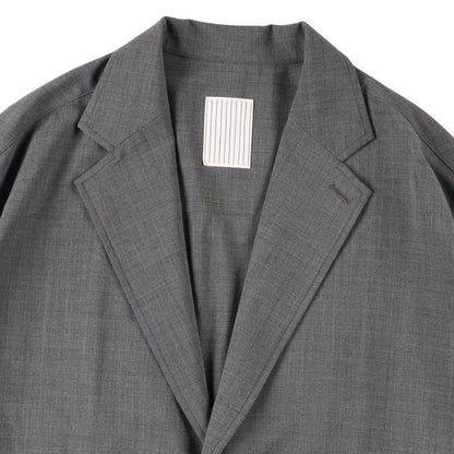 S.F.C Tailred Shirt Jacket  Charcoal【SFCSS26S01】(N)
