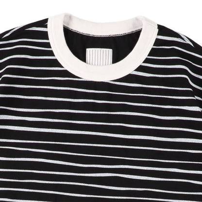 S.F.C SUPER BIG 90’S SIDE STRIPE SS TEE Black-White【SFCSS26CS05】(N)