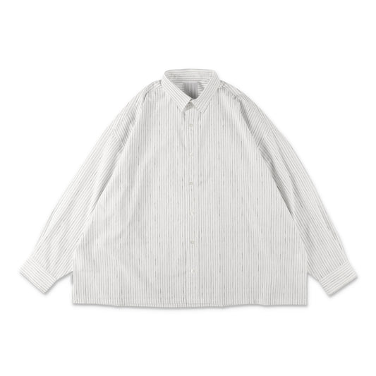 S.F.C Cotton Stripe Slit Shirt White【SFCSS26S03】(N)