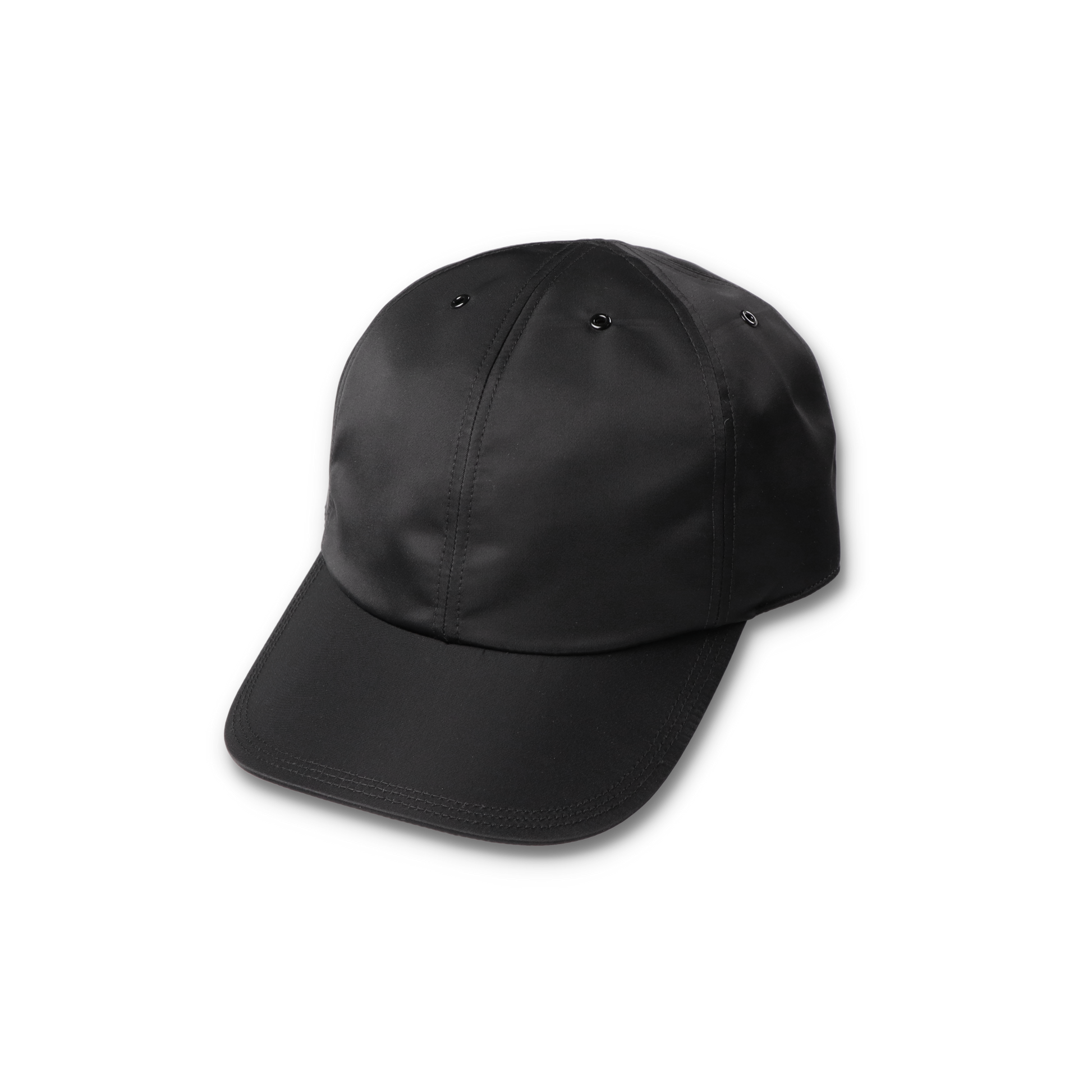SOLARIS&Co. - NYLON TWILL CURVED VISOR CAP BLACK – STUDY SHOWROOM SOLARIS&Co. - NYLON TWILL CURVED VISOR CAP BLACK – STUDY SHOWROOM