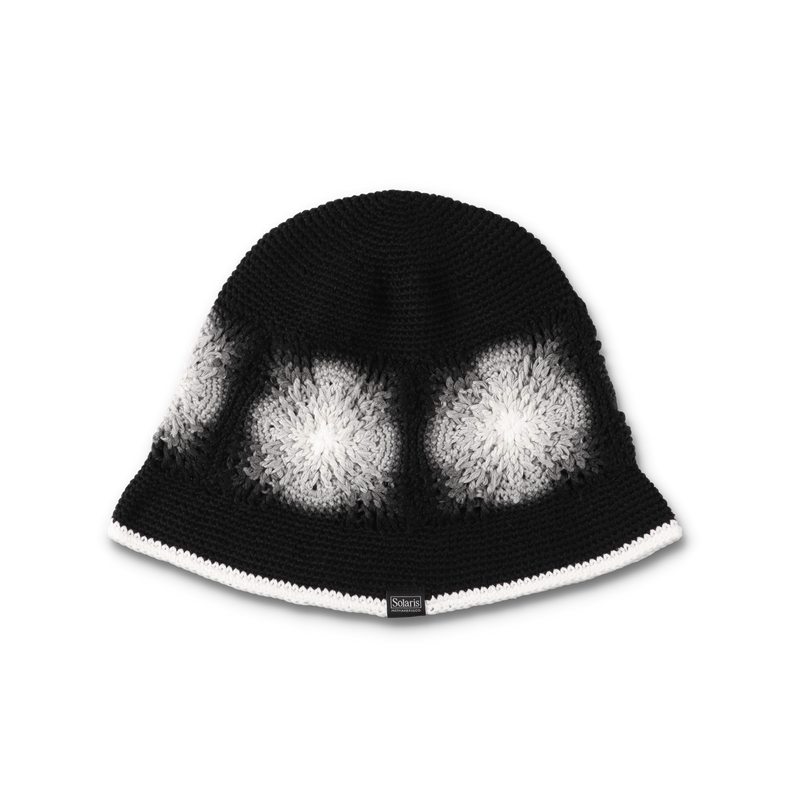 SOLARIS&Co. - CROCHET HAT JACO BLACK – STUDY SHOWROOM STORE