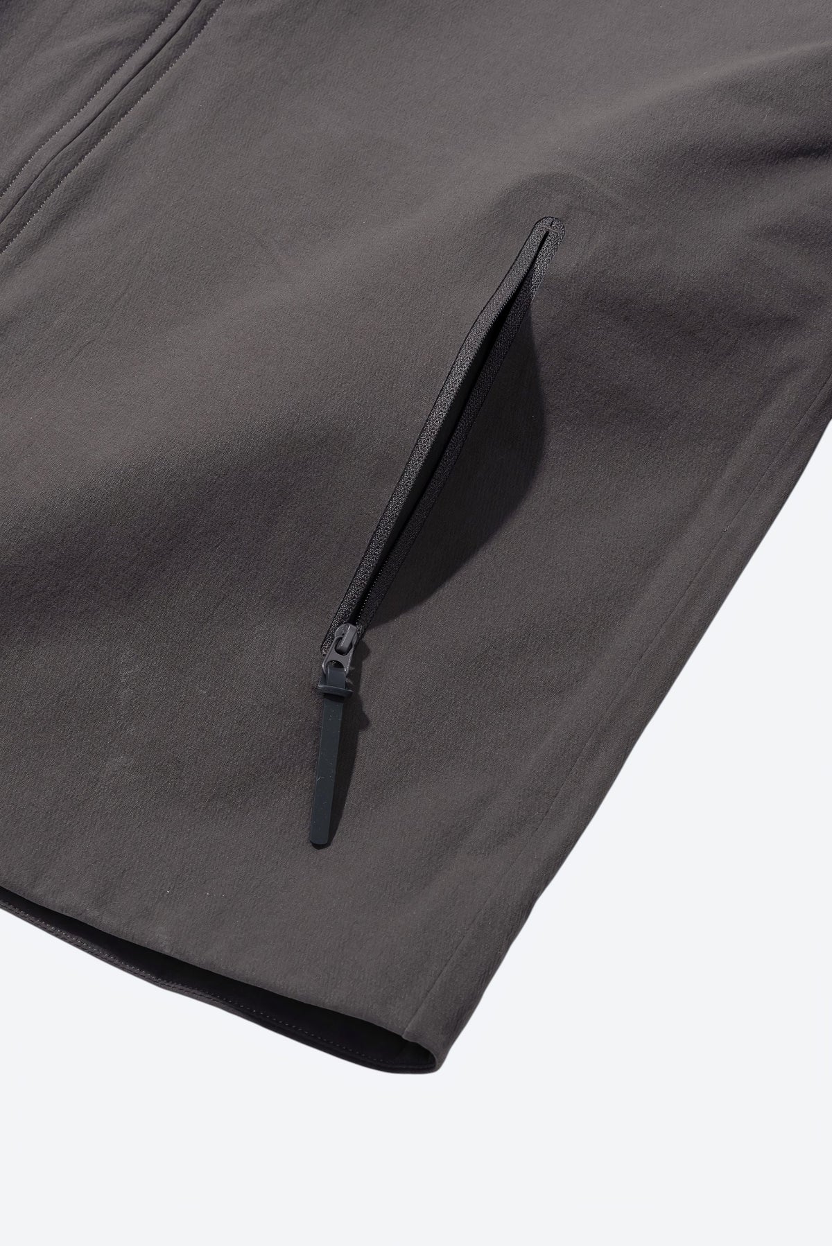 Hiking Patrol Edge Softshell Shirt Slate Brown ポケット詳細