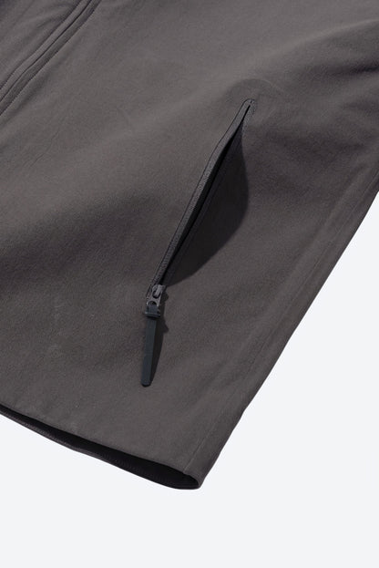 Hiking Patrol Edge Softshell Shirt Slate Brown ポケット詳細
