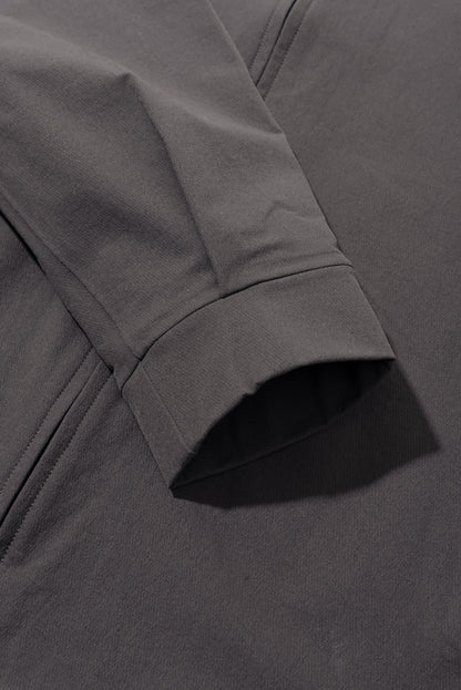 Hiking Patrol Edge Softshell Shirt Slate Brown 袖口詳細