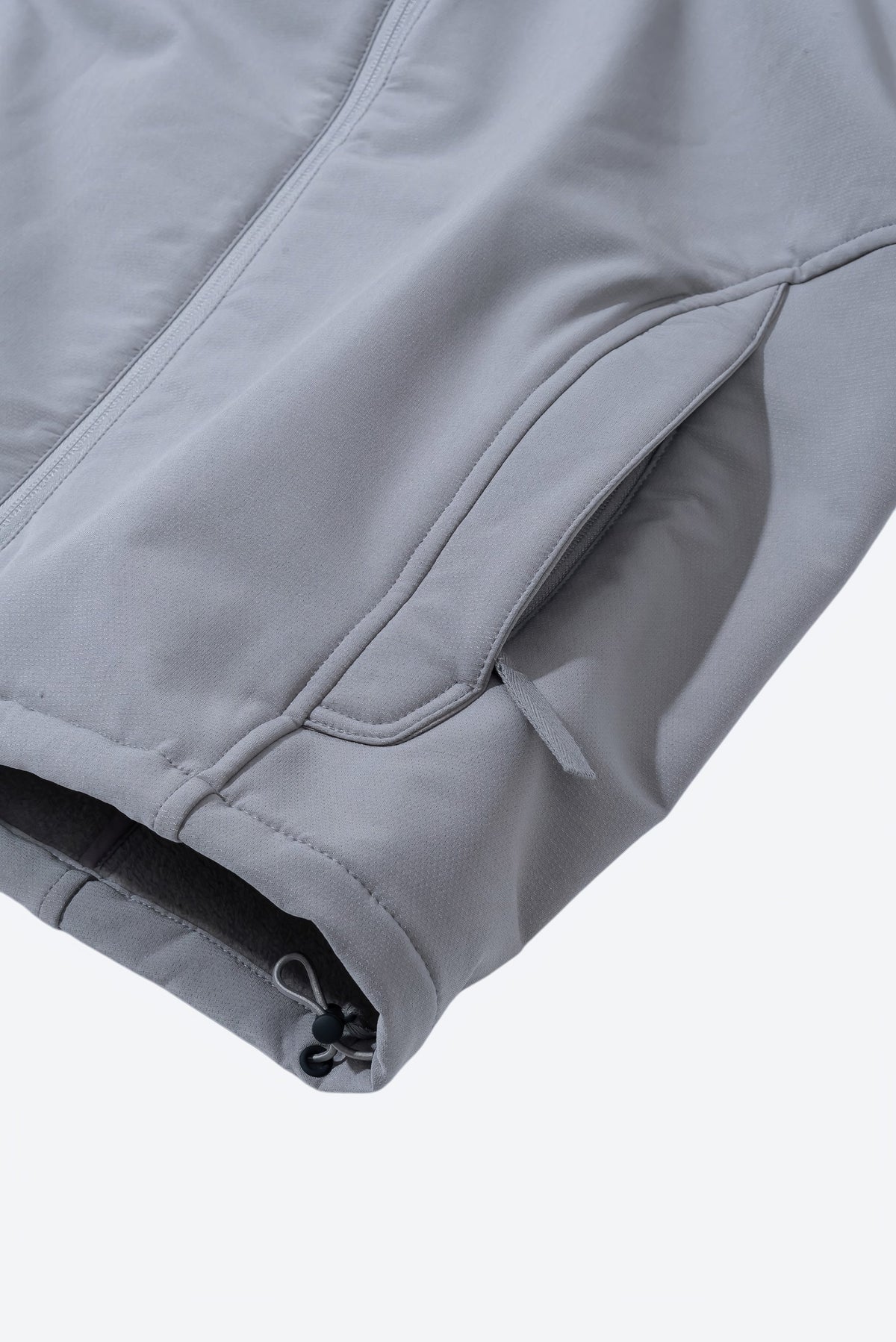 Hiking Patrol Path Inner Brushed Jacket Stone ポケット詳細