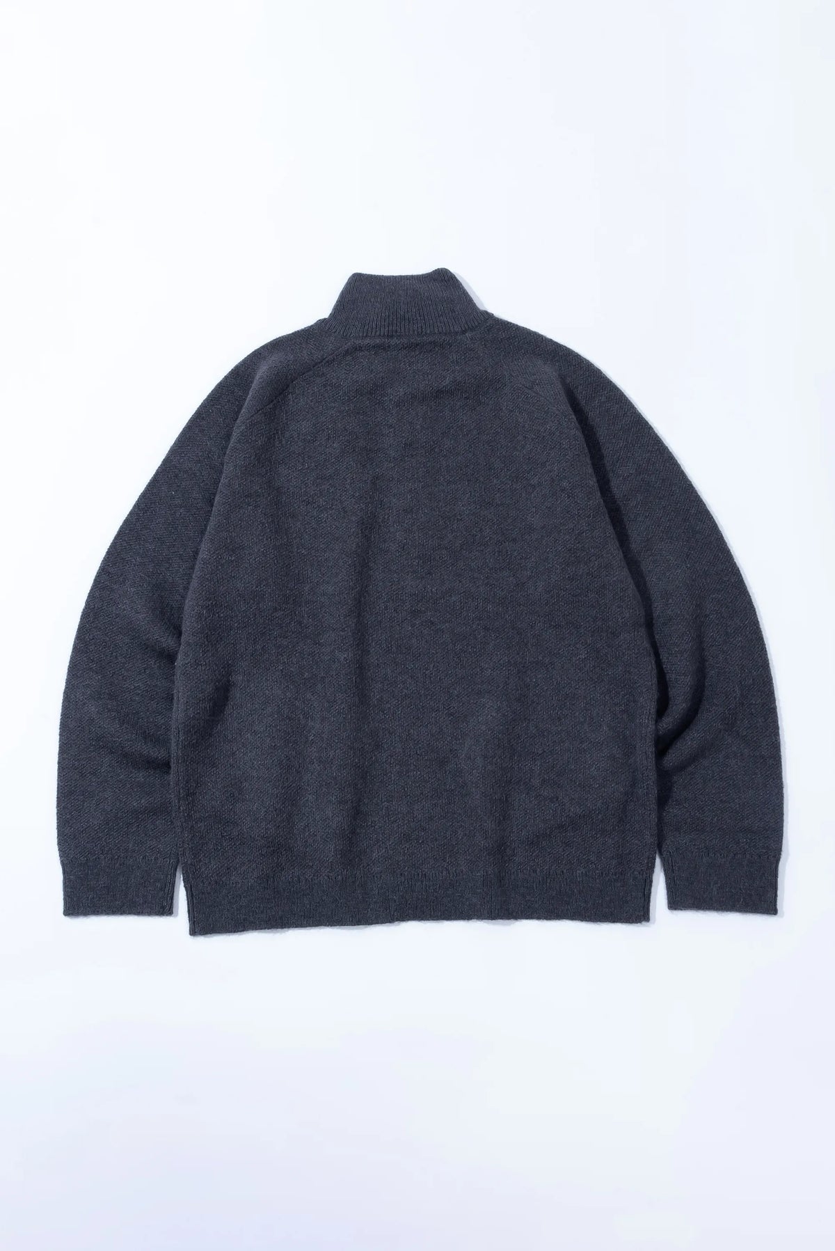 Hiking Patrol Essence Mohair Mixed Knit Top Slate Brown 商品画像 背面