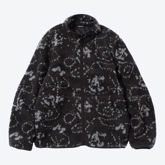 Hiking Patrol Print Fleece Jacket Smoky Brown 商品画像 正面