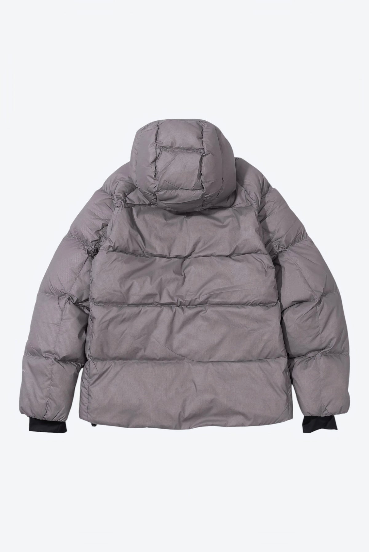 Hiking Patrol Horizon 800FP Hooded Down Jacket Slate Brown 背面 商品画像