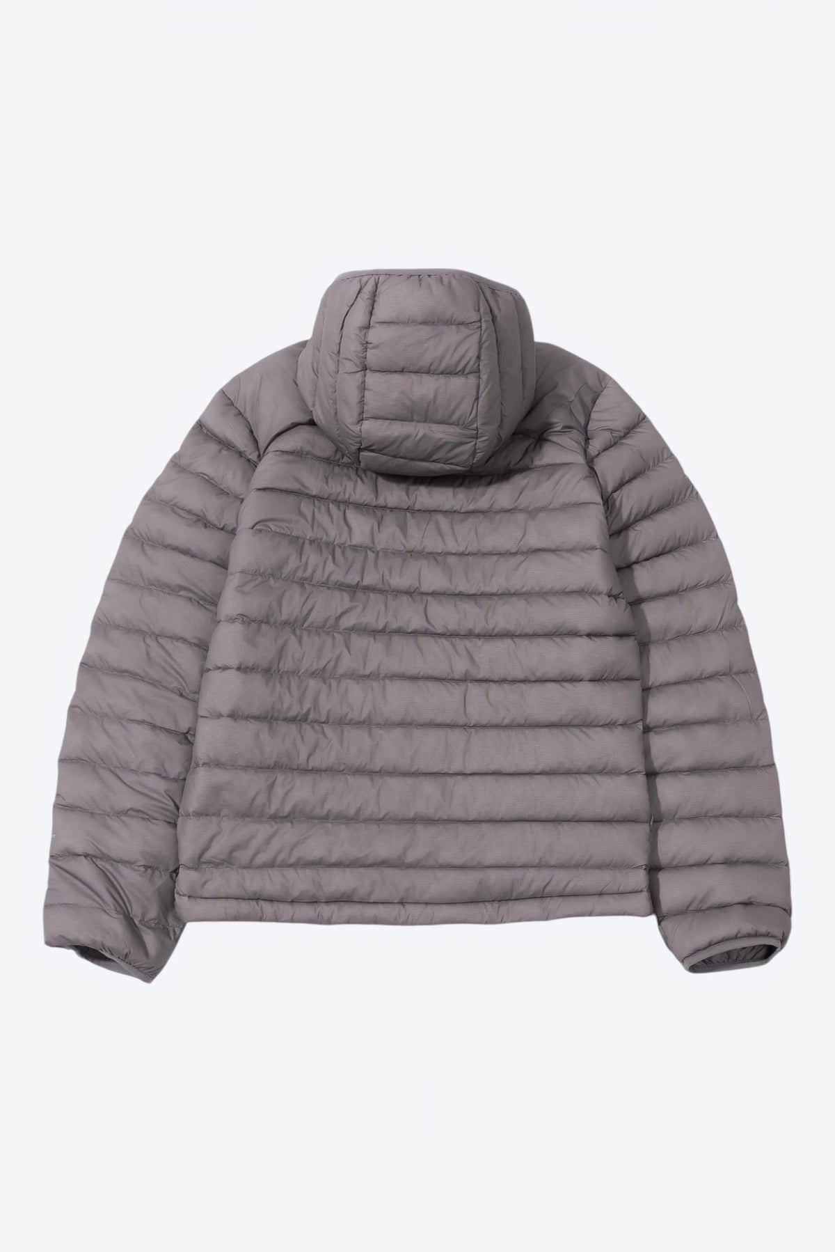 Hiking Patrol Horizon UL 800FP Hooded Down Jacket Slate Brown 背面 商品画像