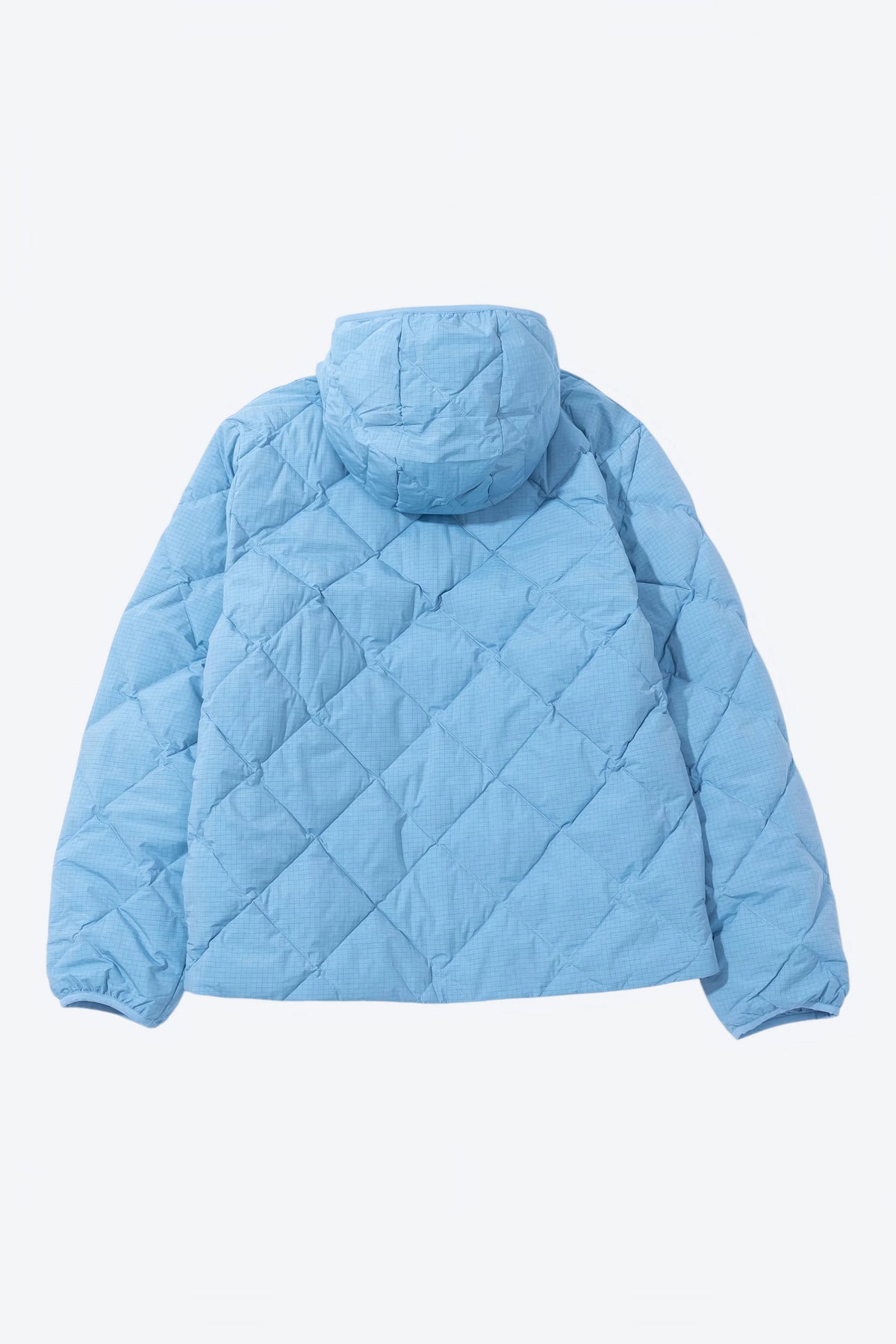 Hiking Patrol Base Grid LT Down Hooded Jacket Blue 商品画像 背面